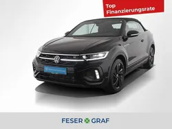 Deep black perleffekt schwarz Gebraucht 2024 VW T-Roc Cabriolet R-line Cabrio | 33.440 € (Guter Preis)