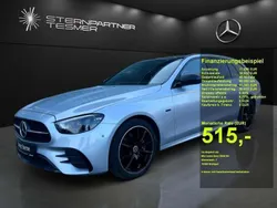 Silber Gebraucht 2023 Mercedes E220 AMG Limousine | 47.190 € (Fairer Preis)
