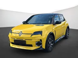 Pop yellow, dach bla Gebraucht 2025 Renault R5 Iconic Kleinwagen | 32.590 €