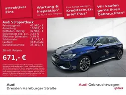 Blau Gebraucht 2024 Audi S3 Sport Limousine | 43.980 € (Fairer Preis)