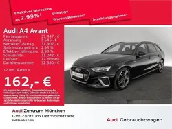 Mythosschwarz metallic Gebraucht 2023 Audi A4 S-Line Kombi | 36.795 € (Fairer Preis)