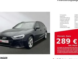 Schwarz Gebraucht 2023 Audi A4 S-Line Kombi | 39.880 € (Guter Preis)