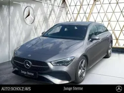 Metalliclack mountaingrau Gebraucht 2024 Mercedes CLA200 Shooting Brake Advanced Plus Kombi | 34.969 € (Fairer Preis)