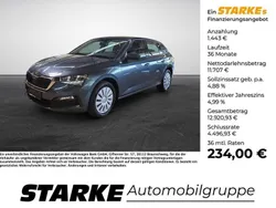 Grau (quarzgrau metallic) Gebraucht 2020 Skoda Scala Cool Plus Kleinwagen | 13.150 € (Guter Preis)