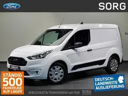 Weiß, frozen white Gebraucht 2021 Ford Transit Trend Kleinwagen | 15.990 € (Fairer Preis)