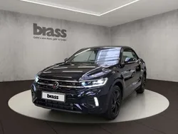 Deep black perleffekt schwarz Gebraucht 2025 VW T-Roc Cabriolet R-line Cabrio | 34.570 € (Guter Preis)