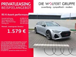 Silber Neu 2025 Audi RS6 Exclusive Kombi | 159.998 € (Guter Preis)