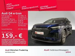 Navarrablau metallic Gebraucht 2022 Audi Q4 e-tron Ambiente SUV | 25.968 € (Superpreis)