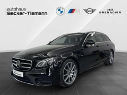 Obsidian blackmetallic Gebraucht 2020 Mercedes E220 AMG Kombi | 31.799 € (Etwas zu teuer)
