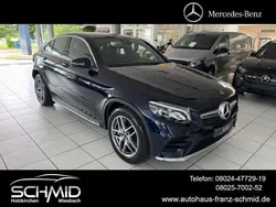 Blau Gebraucht 2019 Mercedes GLC300 AMG line Coupé | 36.850 € (Guter Preis)