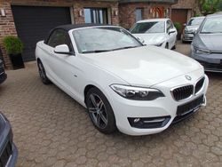 Weiß Gebraucht 2015 BMW 218 Sport Line Cabrio | 16.900 € (Fairer Preis)