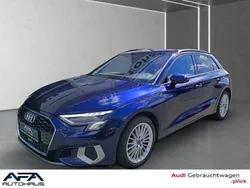 Blau Gebraucht 2022 Audi A3 Sportback Advanced Limousine | 23.619 € (Fairer Preis)
