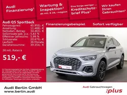 Florettsilber metallic Gebraucht 2022 Audi Q5 Sportback S-Line SUV | 45.950 € (Guter Preis)