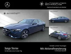 Lack sodalithblau Gebraucht 2024 Mercedes C200 Avantgarde Limousine | 37.619 € (Superpreis)