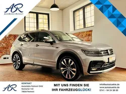 Pyrite silver metallic Gebraucht 2021 VW Tiguan Allspace R-line SUV | 30.888 € (Guter Preis)