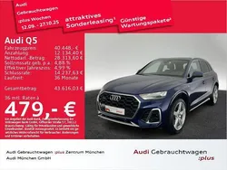 Navarrablau metallic Gebraucht 2022 Audi Q5 S-Line SUV | 40.448 € (Superpreis)