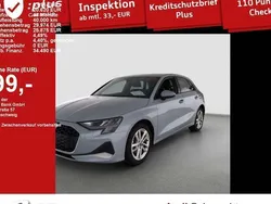 Grau Gebraucht 2024 Audi A3 Sportback Advanced Limousine | 34.490 € (Guter Preis)