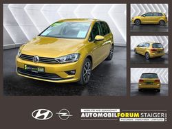 Gelb Gebraucht 2017 VW Golf Sportsvan Sound Van / Kleinbus | 15.989 € (Fairer Preis)