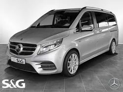Brillantsilber Gebraucht 2017 Mercedes V250 Exclusive Van / Kleinbus | 39.900 € (Superpreis)