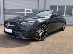 Schwarz Gebraucht 2021 Mercedes E200 AMG line Limousine | 33.900 € (Superpreis)