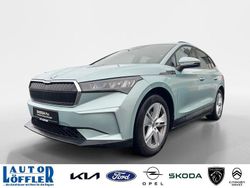 Arctic silber (metallic) Gebraucht 2021 Skoda Enyaq iV Loft SUV | 21.940 € (Etwas zu teuer)