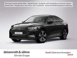 Mythosschwarz metallic Gebraucht 2023 Audi Q8 e-tron Advanced Plus SUV | 48.315 € (Etwas zu teuer)
