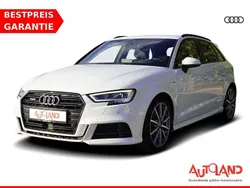 Weiß Gebraucht 2019 Audi A3 Sportback S-Line Limousine | 25.950 € (Teuer)