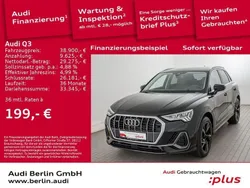 Mythosschwarz metallic Gebraucht 2022 Audi Q3 S-Line SUV | 38.900 € (Guter Preis)