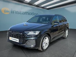 Schwarz Gebraucht 2024 Audi Q7 S-Line SUV | 75.599 € (Fairer Preis)