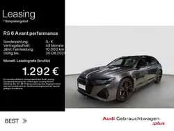 Daytonagrau perleffekt Gebraucht 2024 Audi RS6 Performance Kombi | 127.449 € (Superpreis)