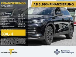 Schwarz Gebraucht 2024 VW Tiguan Elegance SUV | 42.480 € (Fairer Preis)