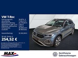 Indiumgrau metallic schwarz Gebraucht 2025 VW T-Roc Goal SUV | 30.879 € (Superpreis)