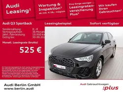 Schwarz Gebraucht 2024 Audi Q3 Sportback S-Line SUV | 47.200 € (Etwas zu teuer)