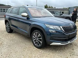 Blau Gebraucht 2021 Skoda Kodiaq Scout 4x4 SUV | 28.300 € (Guter Preis)