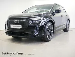 Mythosschwarz metallic Gebraucht 2023 Audi Q4 e-tron S-Line SUV | 45.150 € (Etwas zu teuer)