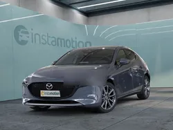 Grau Gebraucht 2024 Mazda 3 Exclusive-Line Limousine | 27.366 € (Superpreis)