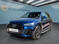 Blau Gebraucht 2022 Audi Q5 S-Line SUV | 56.299 €