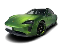 Grün Gebraucht 2022 Porsche Taycan GTS Sport Turismo Limousine | 83.149 € (Fairer Preis)