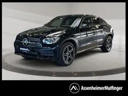 Schwarz Gebraucht 2022 Mercedes GLC300 AMG Coupé | 49.949 € (Etwas zu teuer)