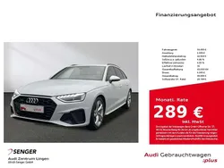 Gletscherweiß metallic Gebraucht 2023 Audi A4 S-Line Kombi | 34.490 € (Superpreis)