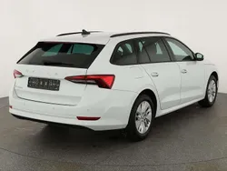 Moon weiß metallic Gebraucht 2024 Skoda Octavia Ambition Kombi | 30.419 € (Fairer Preis)