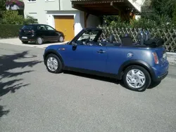 Blau metallic Gebraucht 2004 Mini Cooper Cabriolet Cabrio | 7.000 € (Teuer)