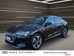 Mythosschwarz metallic Gebraucht 2022 Audi e-tron Sportback S-Line SUV | 42.980 € (Fairer Preis)