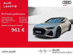 Tausilber matteffektlack audi Gebraucht 2025 Audi RS6 Performance Kombi | 158.870 €