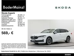 Weiß Gebraucht 2024 Skoda Superb LAURIN & KLEMENT Kombi | 48.330 € (Etwas zu teuer)