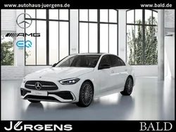 Weiss unilack polarweiß Gebraucht 2024 Mercedes C180 AMG Limousine | 47.880 €