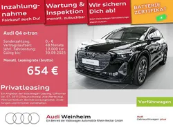 Mythosschwarz metallic Gebraucht 2024 Audi Q4 e-tron Ambiente SUV | 54.999 €