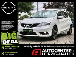 Brilliant white (m) Gebraucht 2017 Nissan Pulsar N-Connecta Limousine | 12.970 € (Etwas zu teuer)