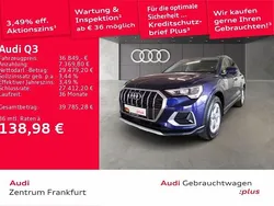 Navarrablau metallic Gebraucht 2024 Audi Q3 Advanced SUV | 36.849 € (Guter Preis)