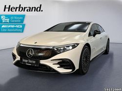 Weiß Gebraucht 2022 Mercedes EQS450+ AMG Limousine | 64.980 € (Teuer)
